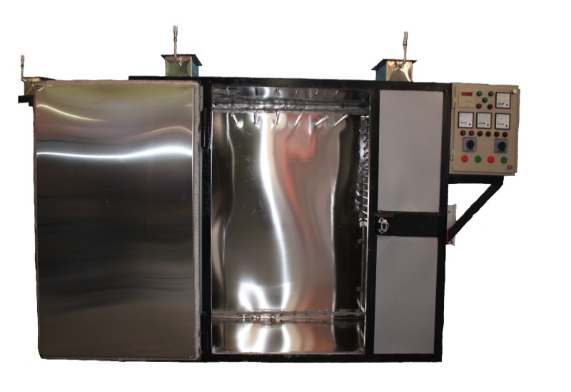 industrial oven heated chamber