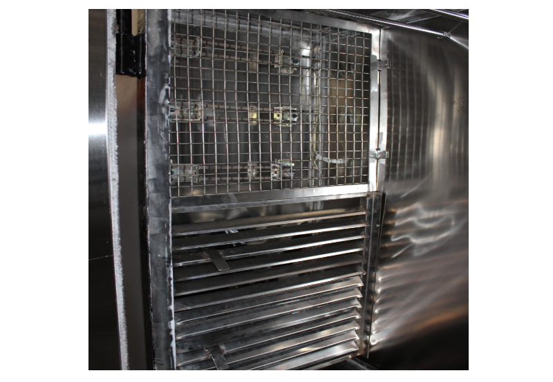 industrial oven heated chamber